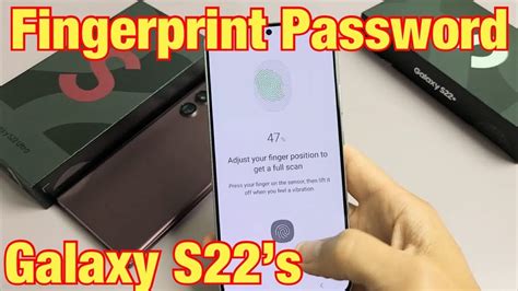 Galaxy S22 S How To Setup Fingerprint ID Password YouTube