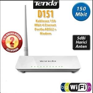 Tenda D151 Modem Kurulumu Ve Kablosuz Ayarlar CallFix 7 24 Teknoloji