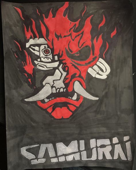 SAMURAI Fan Art I Drew : r/cyberpunkgame