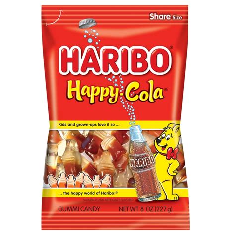 HARIBO Happy Cola Gummi Candy - 8oz – BrickSeek