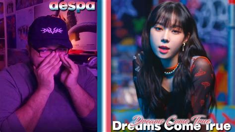 Aespa Dreams Come True MV REACTION DOWN BAD FOR WINTER Realtime