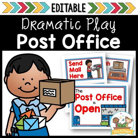 Post Office Dramatic Play Printables Free Printable Calendars At A Glance