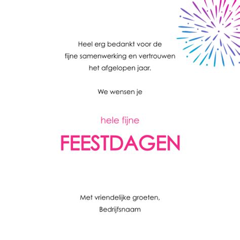 Kerstkaart Met Regenboog Happy New Year En Vuurwerk