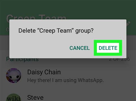 How To Delete A Group On Whatsapp On Android 9 Steps