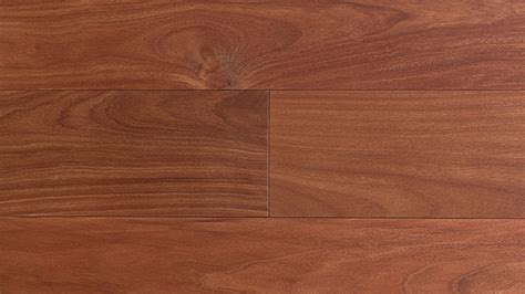 Prefinished Solid Santos Mahogany Hardwood Flooring Solid Hardwood Flooring