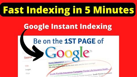 Fast Indexing In 5 Minutes Google Instant Indexing By Rank Math API