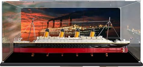 Vitrine En Acrylique Pour Lego Titanic Kit De Construction