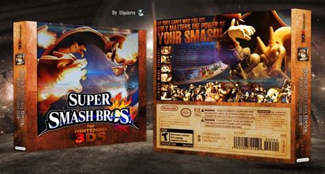 Super Smash Bros For Nintendo 3ds Box Art Cover Super Smash Bros