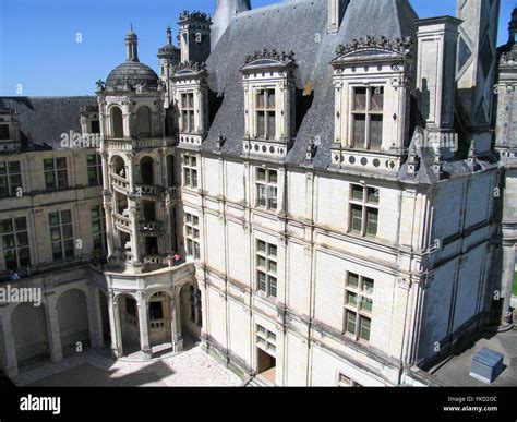 Chateau Chambord Staircase Hi Res Stock Photography And Images Alamy