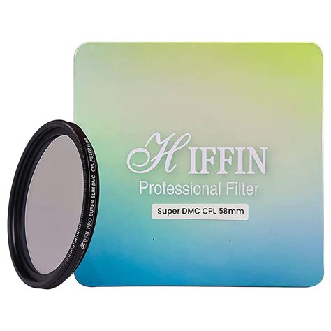 Buy Hiffin Concept Mm Camera Lens Polarizer Filter Layers Super