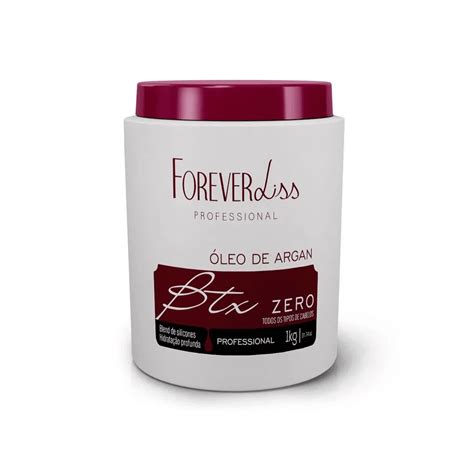 Máscara Volume Forever Liss Btx Zero Argan Oil 1000g Ikesaki