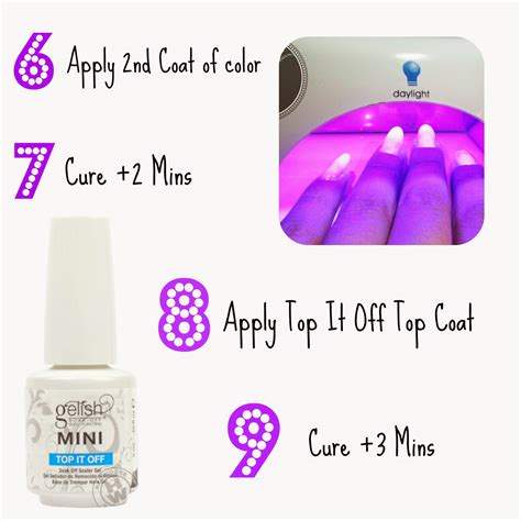 Betty Nails Gel Polish Gelish Starters Kit Mini Led Lamp You