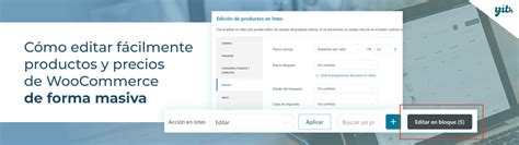 Cómo editar fácilmente productos y precios de WooCommerce de forma