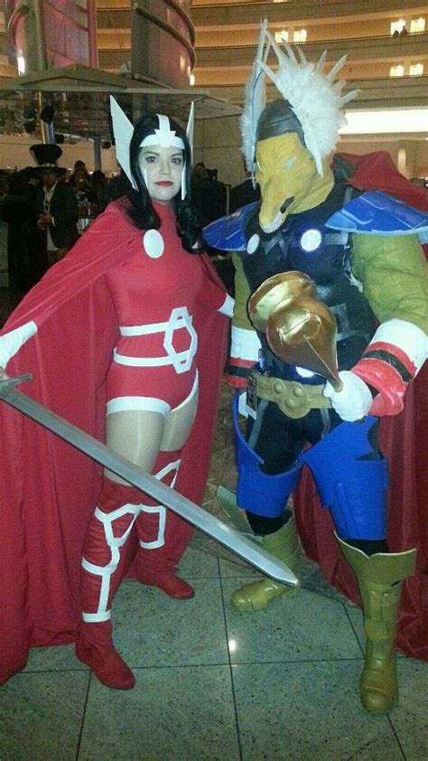 Pin Oleh Cosplay Renegade Di Thor Beta Ray Bill And The Asgardians