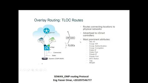 Cisco Viptela Sd Wan Omp Routing Protocol Part1 Youtube