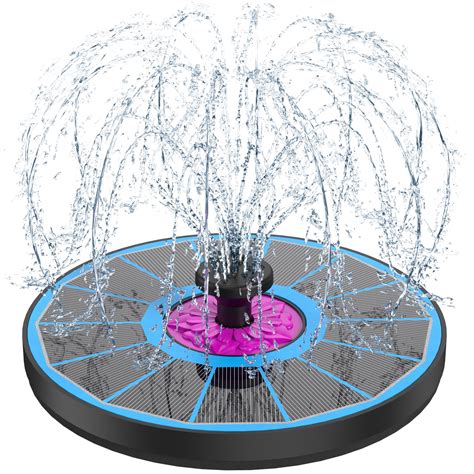 Szmp Solar Fountain 35w Bird Bath Fountains