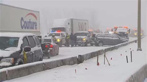 Highway 20 Reopens Near Mont Saint Hilaire Hours After Fatal 50 Vehicle