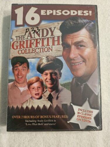 Andy Griffith Collection 3 Dvd Box Set Black And White Ntsc Sealednew Ebay