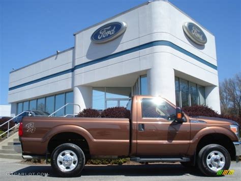 Golden Bronze Metallic Ford F Super Duty Xlt Regular Cab X