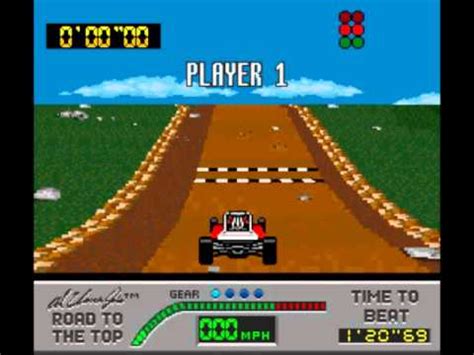 Al Unser Jr S Road To The Top Snes Road To The Top Career