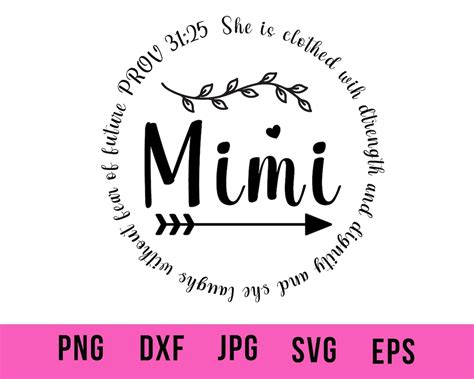 Mimi Svg Mimi Life Svg Blessed Mimi Svg Mimi Shirt Svg Etsy