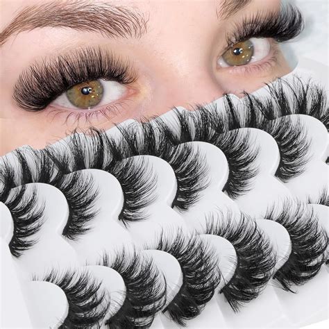 Amazon Fox False Lashes Fluffy Lashes Cat Eye Lashes That Look