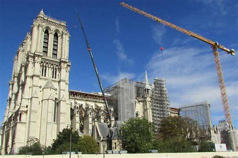 Restaura O De Notre Dame Em Paris Come Ar No Final Do Ano Prensa Latina