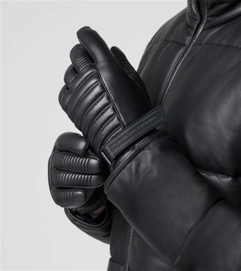 Padded Leather Gloves Exclusive Men S Accessories Porsche Design