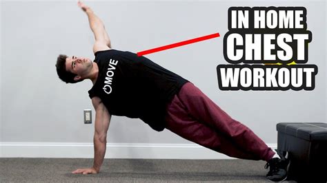 Bodyweight In Home Chest Workout No Equipment Youtube