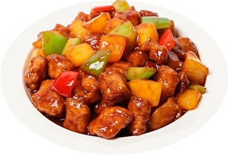 Sweet And Sour Pork With 25269801 Png