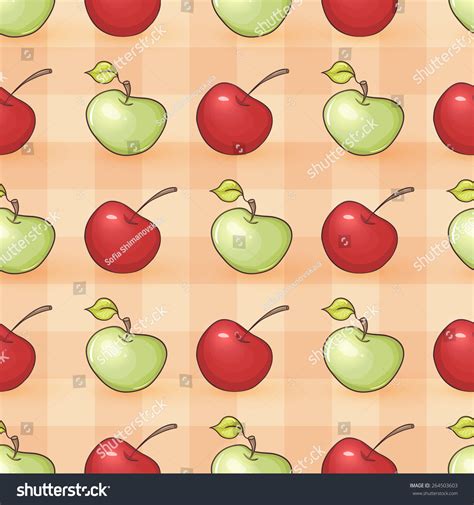 Seamless Fruit Background Royalty Free Stock Vector