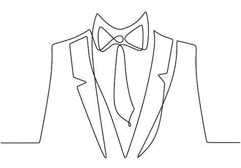 How To Draw A Suit And Tie