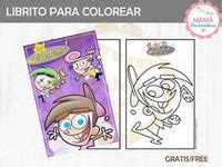 8 ideas de Librito para colorear de los padrinos mágicos los padrinos