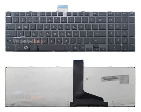 NOVO Teclado Negro DOS EUA Moldura Para Toshiba Qosmio X870 X875