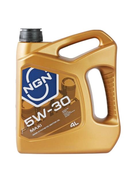 Масло моторное NGN 5W-30 Синтетическое - купить в интернет-магазине ...