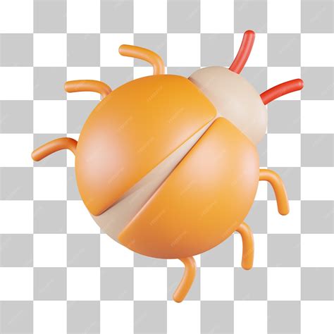 Premium PSD | System bug 3d icon