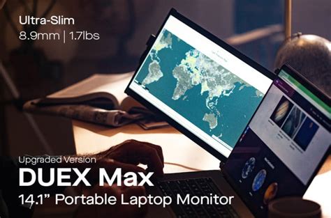 Duex Max The Must Have Dual Screen Laptop Monitor Indiegogo