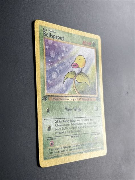 Pokemon Tcg Bellsprout St Edition Jungle Common Mint