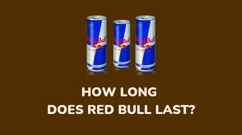 How Long Does Red Bull Last You Should Know This Millenora