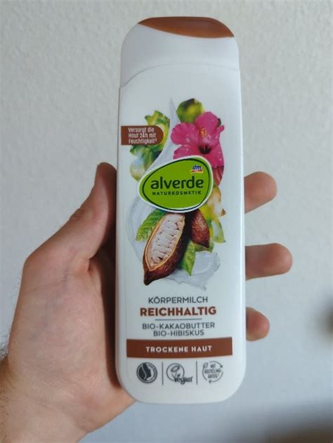 Alverde Körpermilch Bio Kakaobutter Bio Hibiskus 250 ml INCI Beauty