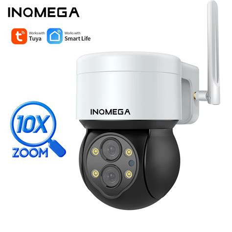 Inqmega1080p 4mp kamera wifi câmera ip sem fio câmera ao ar livre lente