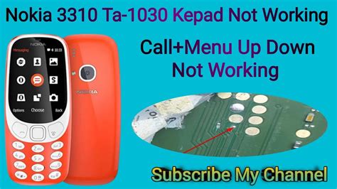 Nokia Call Menu Button Problem Solution Nokia Ta Call Menu