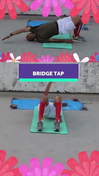 Insane Bridge Tap Workout Challenge Can You Keep Up Shorts Fitness