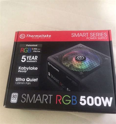 Блок питания THERMALTAKE Smart PS SPR 0500NHSAWE 1 ATX 500W простой