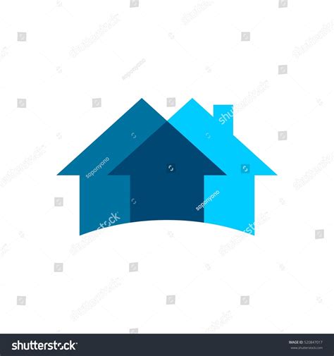 Home Building Vector Logo Template Illustration Stock Vector (Royalty Free) 520847017