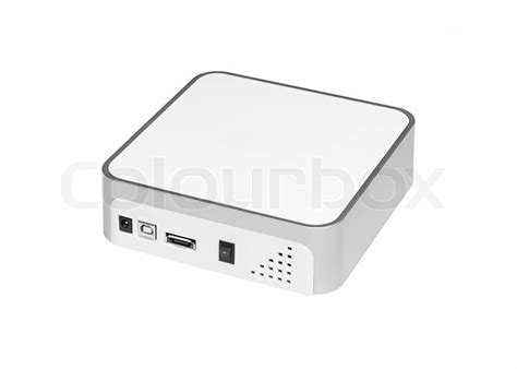 universal kartenleser auf einem stock bild colourbox