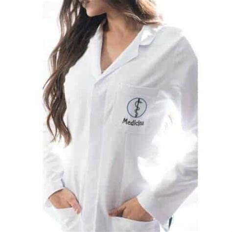 Jaleco Medicina Feminino Personalizado Fa Ko Jalecos