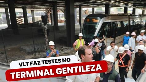 Vlt Do Rio Fez Viagem Teste At O Terminal Intermodal Gentileza Youtube