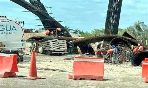 Colapsan Soportes En Obra Del Tren Maya Por Fuertes Lluvias Chihuahua