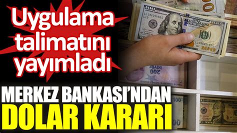 Merkez Bankası doların fırlatılmasının ardından geçilen Kur korumalı